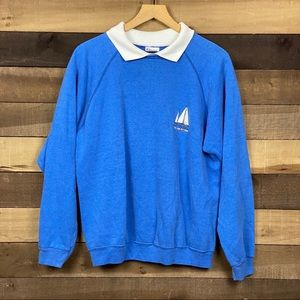 Vintage 90s San Francisco Collared Sweatshirt